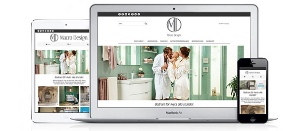 Macro Design lanserer ny webside