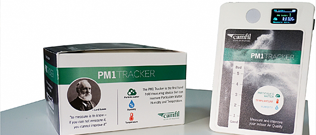PM1 Tracker sjekker luftkvaliteten