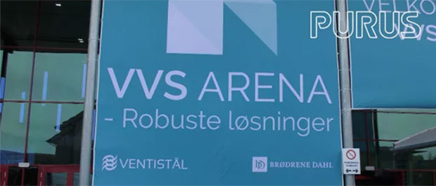 Purus Line suksess på VVS Arena