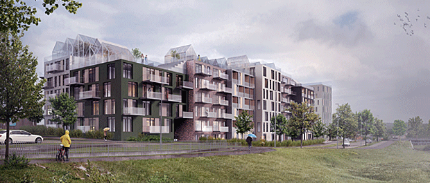 Bonava bygger 500 leiligheter i Vestby