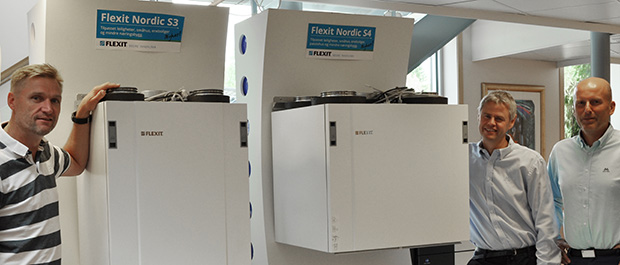 Flexit har lansert en helt ny serie ventilasjonsaggregater for boliger