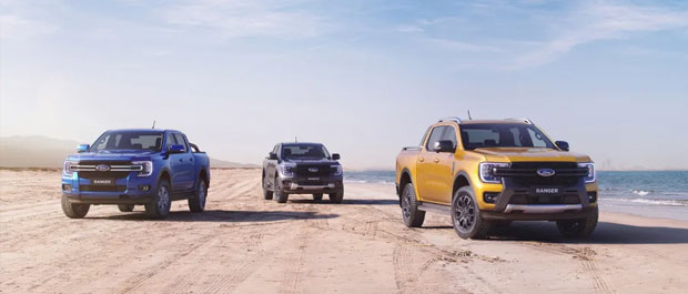 Ford avduker neste generasjon av Ford Ranger: Smartere, tøffere og enda mer praktisk i bruk
