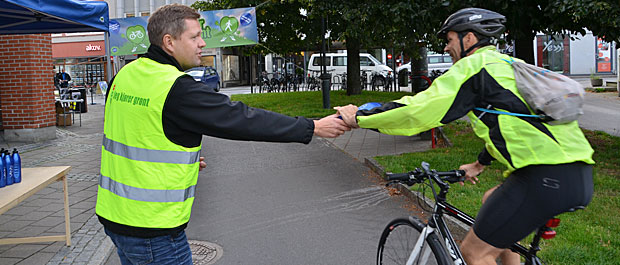 Godt vann til syklistene i Kristiansand