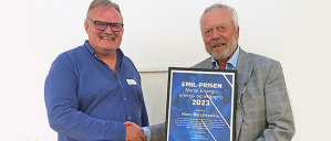 Hans Borchsenius er vinner av EMIL-prisen