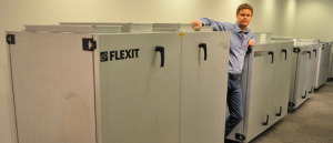 Lanserer Albatros: Flexit vil ventilere flere næringsbygg