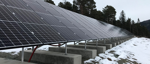 Solkraftmarkedet i Norge doblet seg fra 2018 til 2019