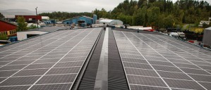 Største solcelleanlegg levert av NTE
